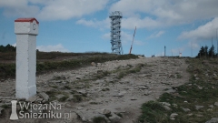 Wieża Na Śnieżniku - budowa