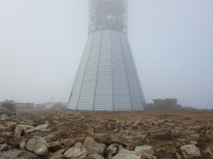 Wieża Na Śnieżniku - budowa